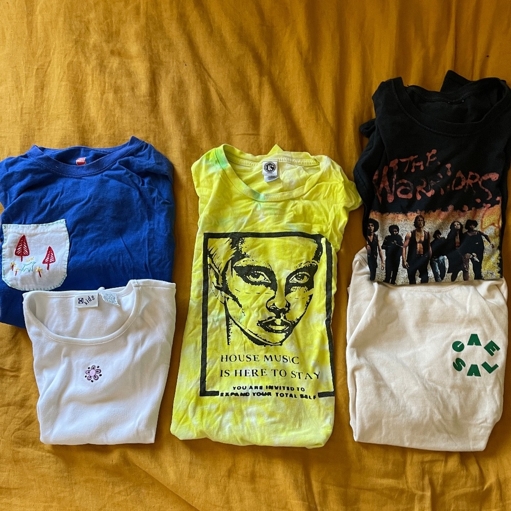 Graphic T-Shirts (Molly Baz, The Warriors, etc.)